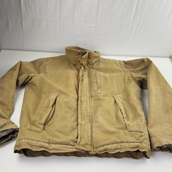 American Eagle Outfitters Men's Brown Utility Jacket - Picture 8 of 12